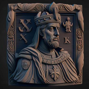 3D модель Гра Crusader Kings II Rajas of India (STL)